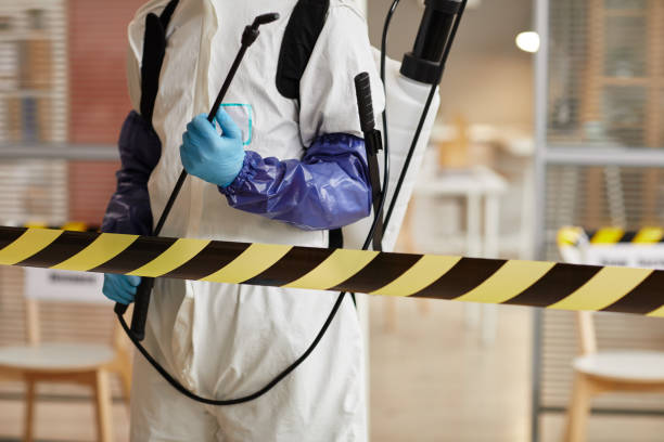 Professional Unattended Death Cleanup technician working in Brielle, NJ